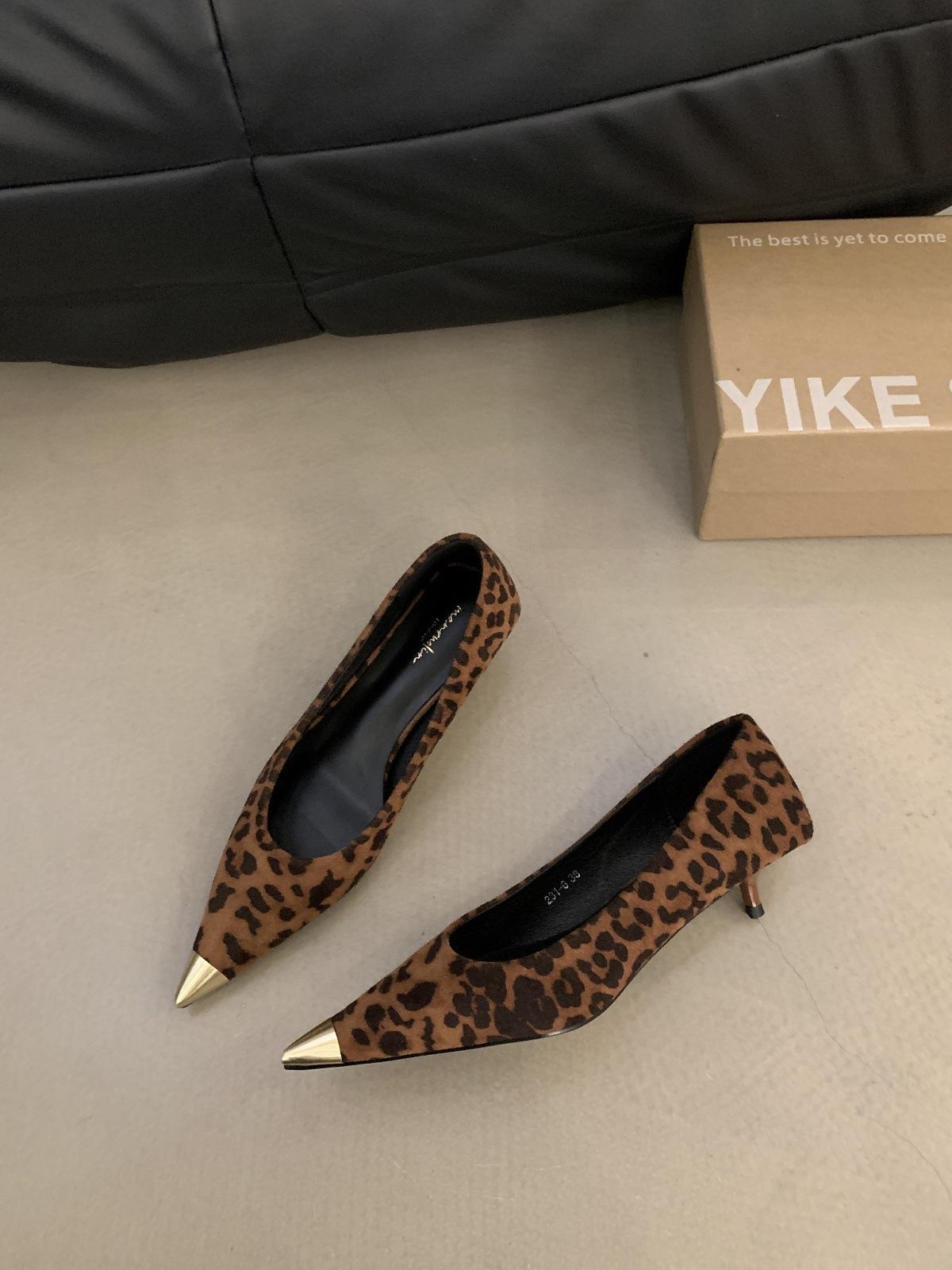 Tax-Free French Temperament Kitten Heel Pointed
