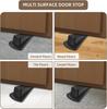Door Stoppers for Bottom of Door On Floor, Premium Rubber Door Stopper Wedge, Floor Sturdy Stackable Door Stops for Carpet Heavy Duty Door, Door Gaps