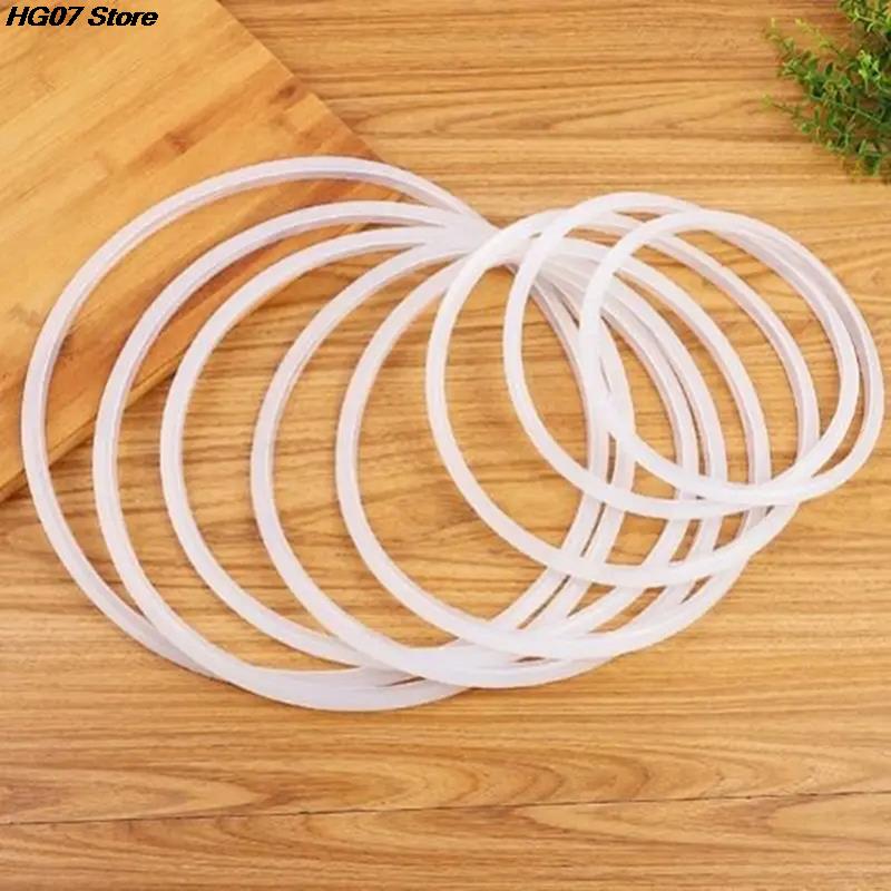 16 18 20 22 24 32cm Pressure Cookers White Silicone Rubber Gasket Sealing Ring Pressure Cooker Seal Ring Kitchen Cooking Tools