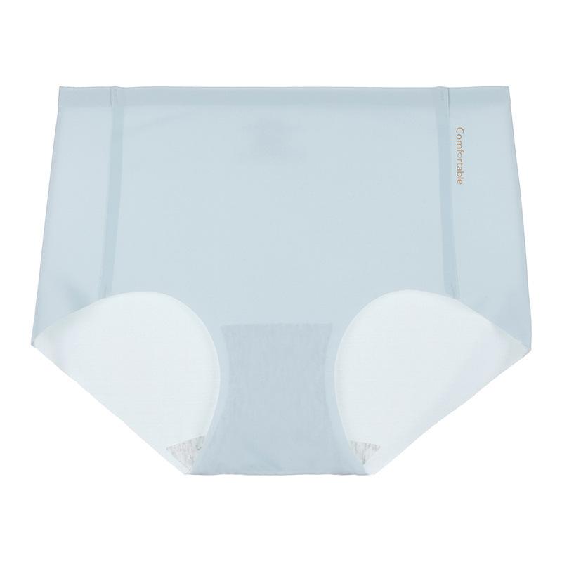 Female Summer Cotton Anti - Bacterial Fillet Without Trace To Lift Hip Ice Silk One Piece Type Waist Triangle Briefs