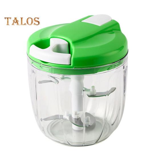 Mașină de tocat carne manuală, tocator de legume, portabilă, cu șir de trageți manual, tocator de usturoi, tăietor de ceapă, robot de bucătărie pentru legume, fructe și nuci