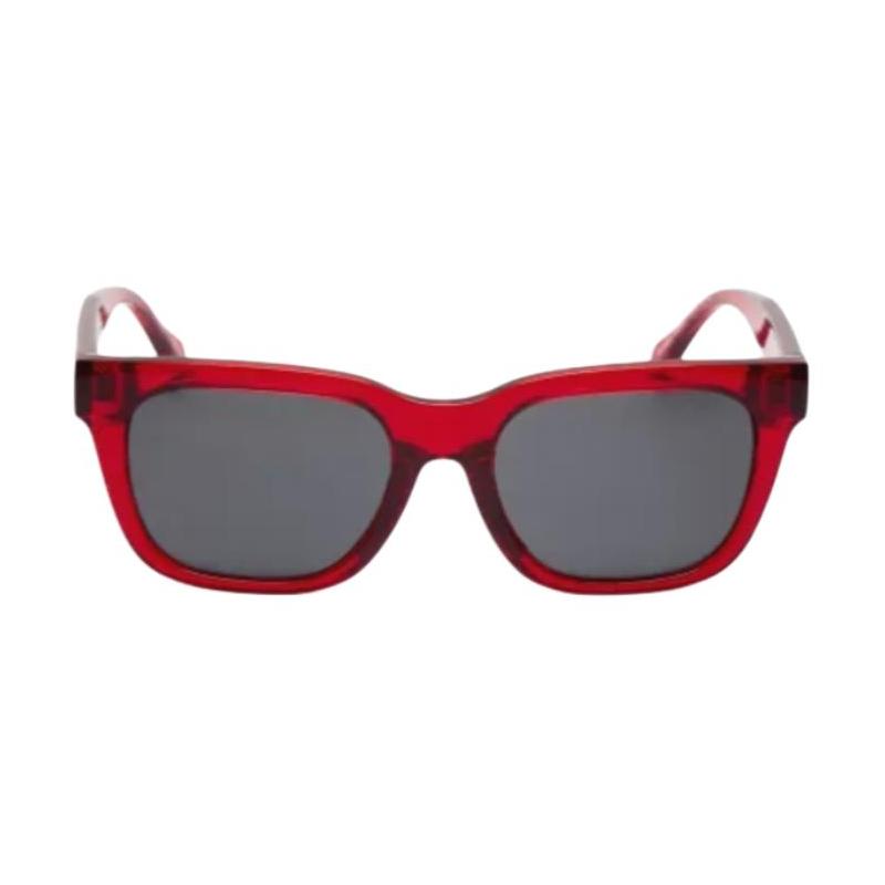 Versace Brand Logo Acetate Square Sunglasses Women s Red 26769055 VK4006U553387-Red F