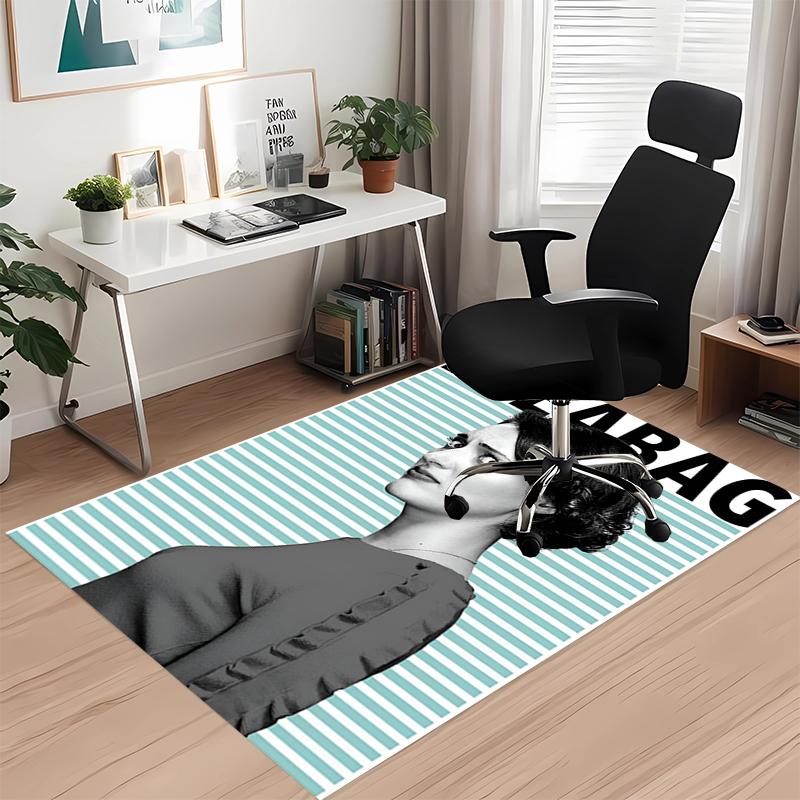Feathers McGraw Printed Carpetrugfor Office Chair Living Room Bedroom Kitchen Room Decor Gifts