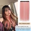 synthetic 20 inch coloured straight hair extensions wig chemical fibre card hair women wigs holiday party Halloween Christmas
