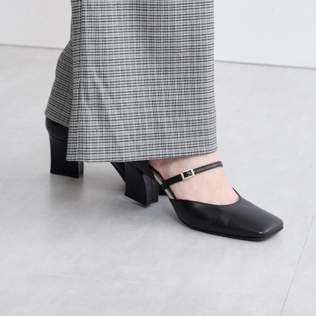 HIMIKO/Himiko/Double Belt Separate Pumps/641325 Black 225