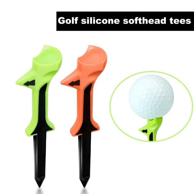 Directional Golf Markers Practice Tool Durability Plastic Golf Tees for Accuracy and Stability During Range Exercises