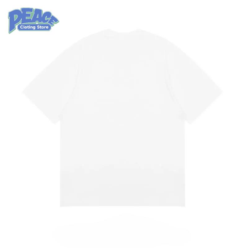 Interesting Letter Printed T-shirt for Men and Women 100% Cotton T-shirt Summer Fashion Casual Comfy Short Sleeve Top Streetwear