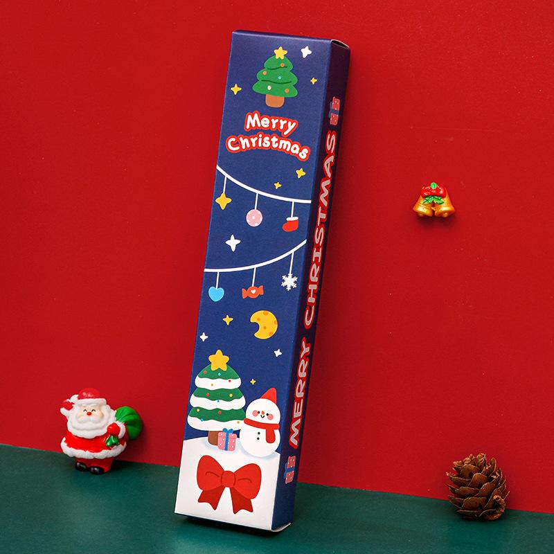 

1 Коробка Різдвяного канцелярського набору «П ять в одному» Подарунки-сюрпризи Рік Дитячий садок Школа Офіс Карнавальна вечірка Подарунок Студентські призи