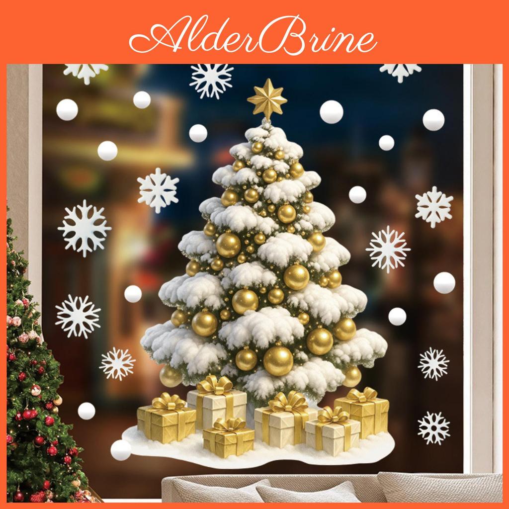 Decorations Party Decoration Christmas Holiday Window Stickers Pvc Static Stickers Window Decorations