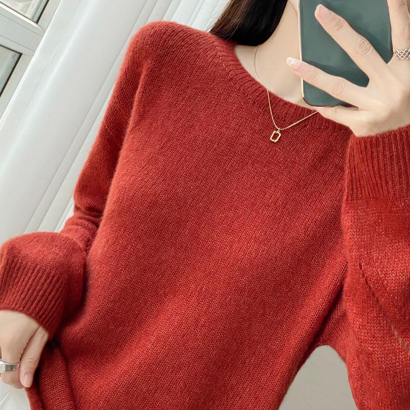 QingHe Cashmere Women's 30% Cashmere Cardigan - Soft & Warm Wool Blend Sweater