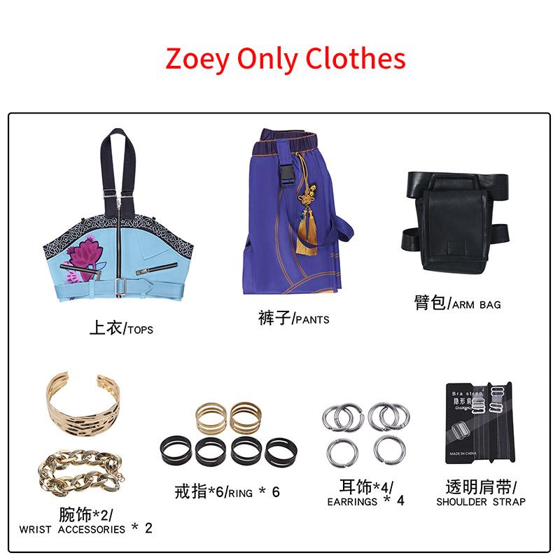 Rumi Zoey Mira Cosplay Costume Kpop Women Idol Demon Hunters Girls Cosplay Role Play For Party Halloween Carnival Outfits