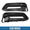 ABSOPRO Car Front Fog Light Cover Grille and for Honda Accord Sport Touring ABS 2 Pieces (Left Right) EX, EX-L, (2018-2020), Plastic, Black,