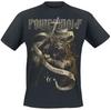 Powerwolf Metal Is Religion T-shirt Unisex in Cotone, Stampa Sacerdote Lupo Mannaro, Maglietta Casual Band Rock Heavy Metal