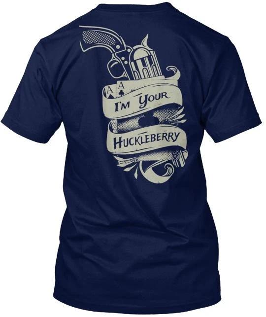

I m Your Huckleberry 100% Cotton T-shirt Mens Tees Top Made in the USA T-Shirt Tee Top Unisex M