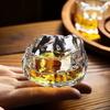 1pc Japanese Style Glass Cup Tasting Transparent/Frozen Tea S Kongfu Master Teacup White Wine Water Pipe Glass