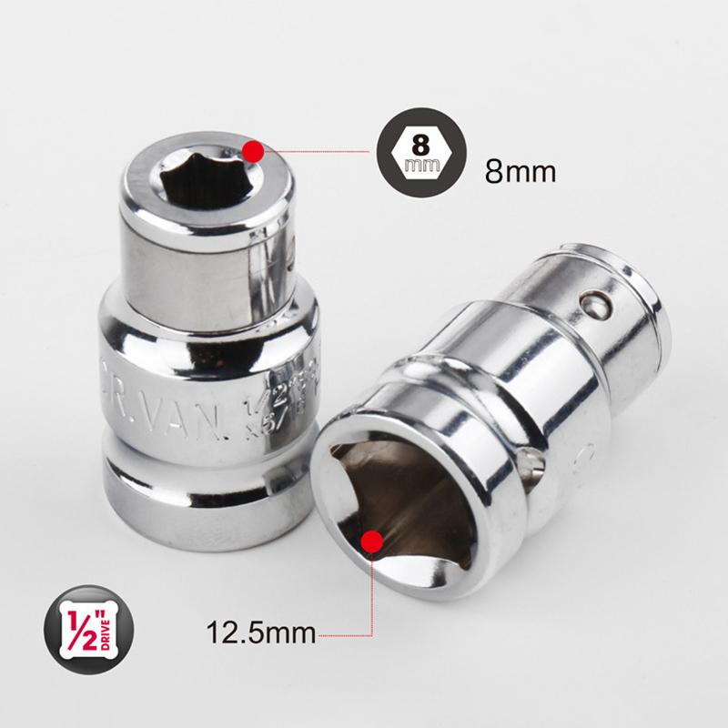 Ratchet Socket Adapter Universal Socket Hex Bit Holder Converter Wrench Hand Tools Set Repair Tools