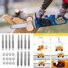 12pcs 4mm/4.8mm/5.5mm Grinding Heads For Chain Sharpening For Outdoor Cycling Maintenance And Professional Repairs