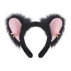 Handmade Faux Fur Fox Cat Ears Headband Lolita Cosplay Anime Convention Accessory