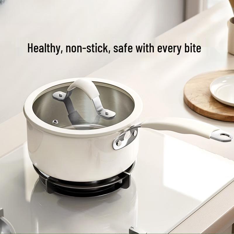 Zhi Shi 316L Edelstahl Antihaft-Pfannen- & Milchtopf-Set
