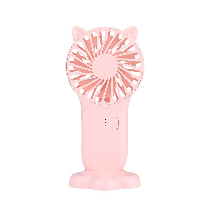 WEZHO Tragbarer Taschenventilator mit Katzenohren