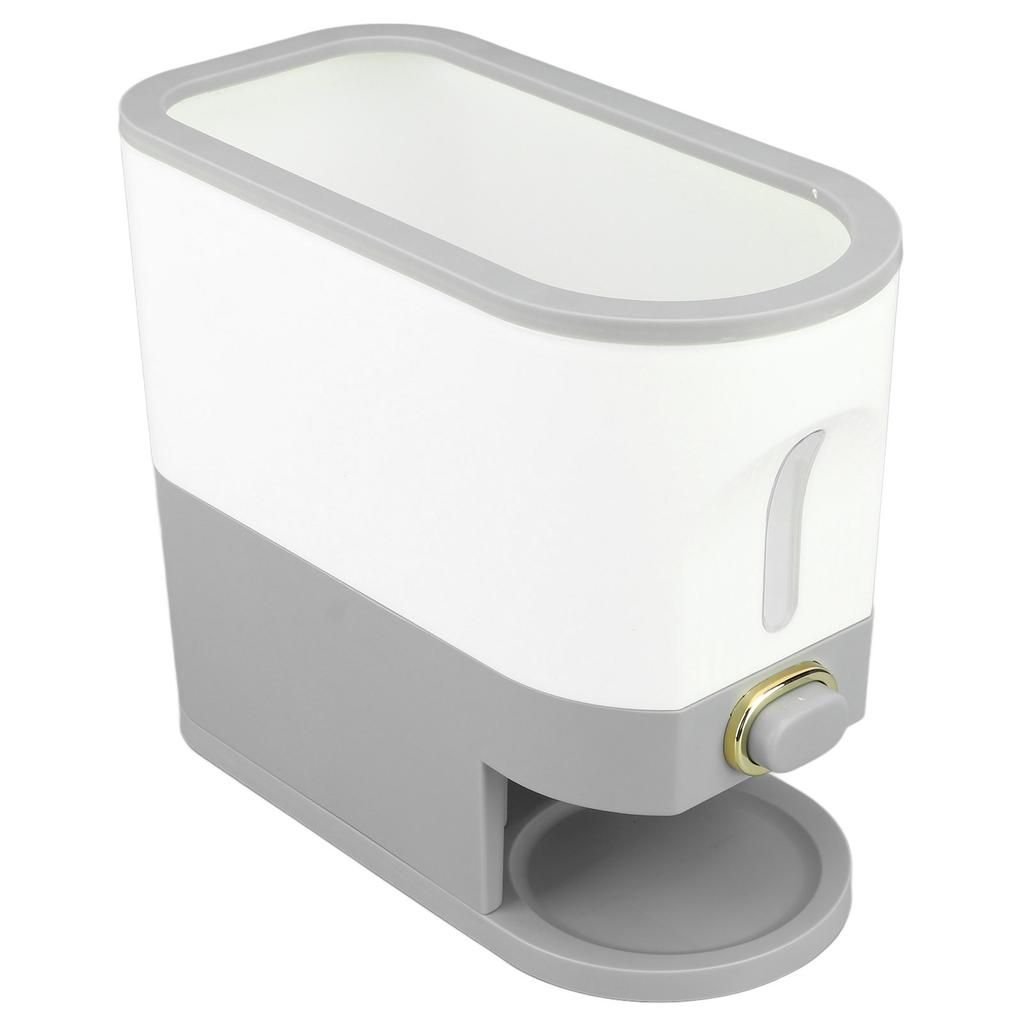 Reisspender Transparent Versiegelt Drucktyp Getreidelagerbox Reisaufbewahrungsbehälter für die Küche