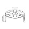 Praktischer Kochrost Platzsparendes Dämpfergestell für Schnellkochtopf Dampfeinsatz aus Stahl Praktisches Küchenwerkzeug