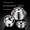 Shu Chu 304 Stainless Steel Double-Layer Insulated Bowl