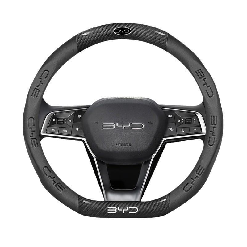 BYD Pokrowiec na kierownicę: Kompatybilny z E2, Dolphin, S6, Han, F3, Yuan, Song Pro, Qin Plus/DMI, Han EV, Song Max