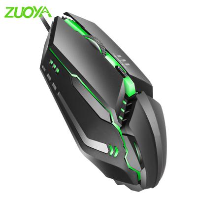ZUOYA K3 Kablolu Fare USB ile Güçlendirilmiş Renkli Aydınlatma Optik Motor E-spor için Yüksek Hassasiyetli Oyun Faresi