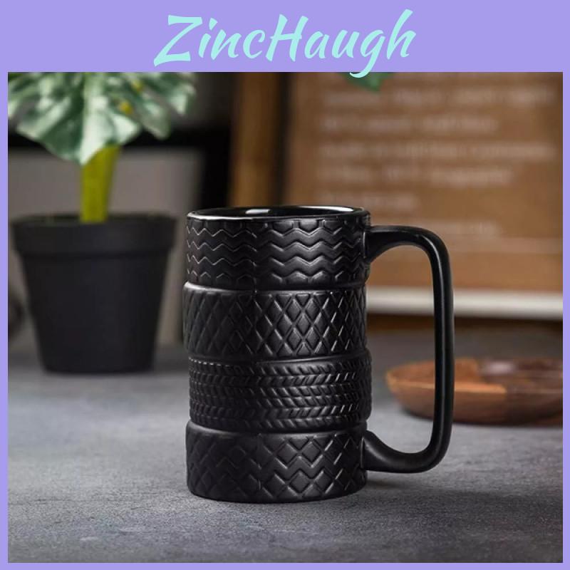 Creative Tire Mug Large Capacity Ceramic Cup Unique European Style Office Mug