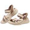 Skechers Max Cushioning Elite 2.0 Lässige Vielseitige Strandsandalen Damensandalen Beige 141631-NTMT