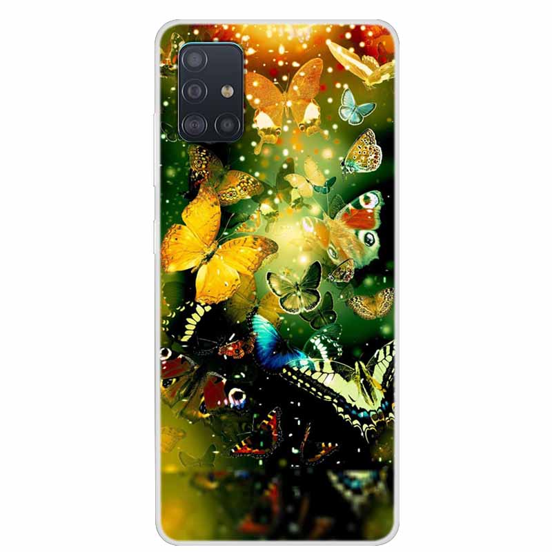For Coque Samsung Galaxy A71 A51 M31 Case M31S Soft Silicone Back Case for Samsung A71 M31S Cover A 51 Shockproof Case M31 Cover