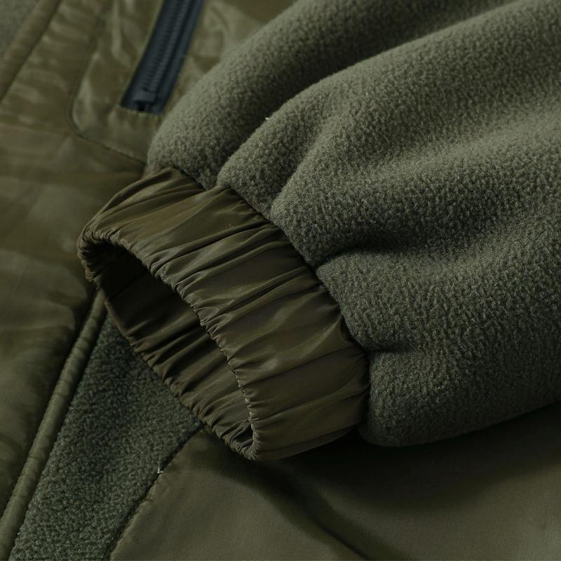 Plus Size 5XL-11XL Autumn Winter Polar Fleece Coat for Men Outerwear Casual Long Sleeve Tops Oversize Men's Warm Jackets