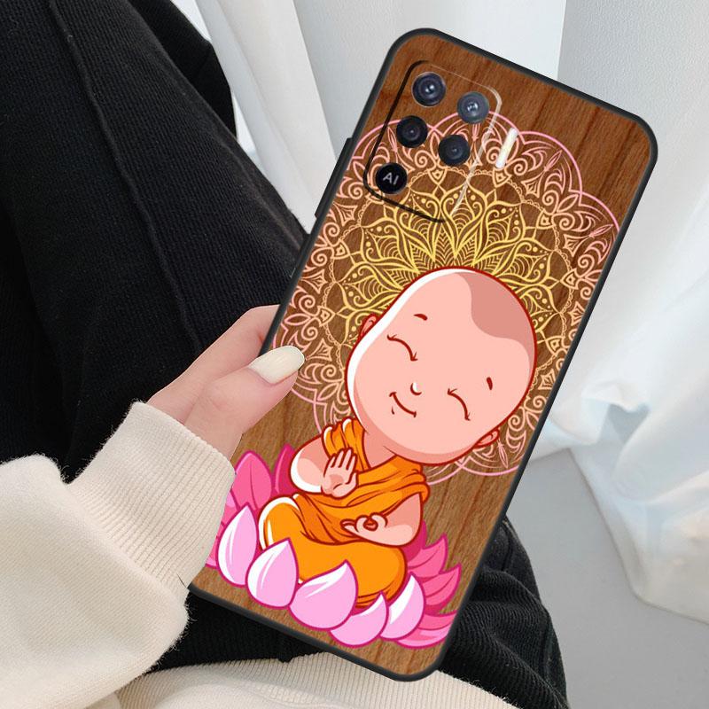 Yoga Om Hindu Symbol Case For Oppo A40 A60 A80 A5 Pro A15 A16 A17 A57 A77 A94 A74 A54 A76 A96 A18 A38 A58 A78 A98
