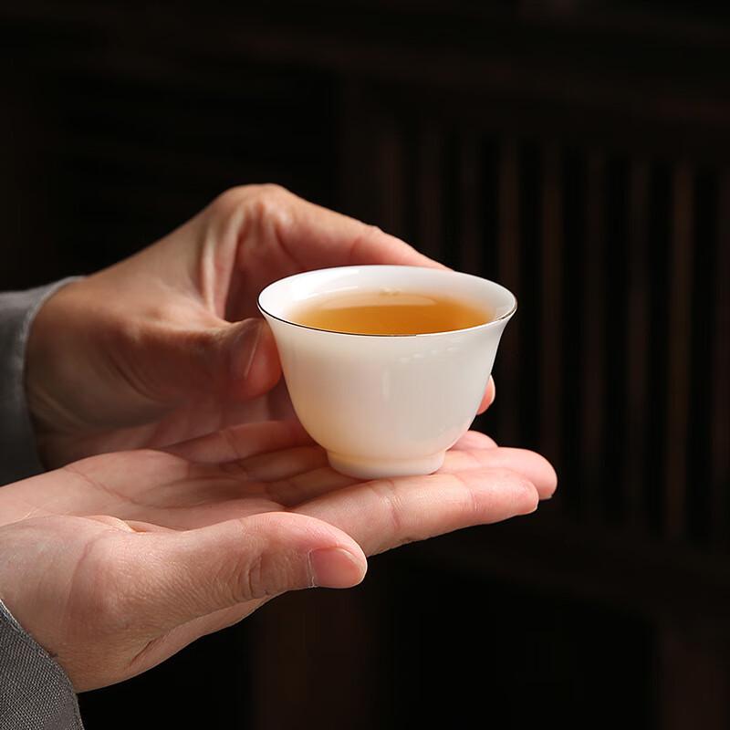 Mutton Fat Jade Porcelain Travel Tea Set