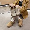 Women's Thick-soled Spring Lazy One-pedal Bread Shoes Retro Versatile Muffin Shoes