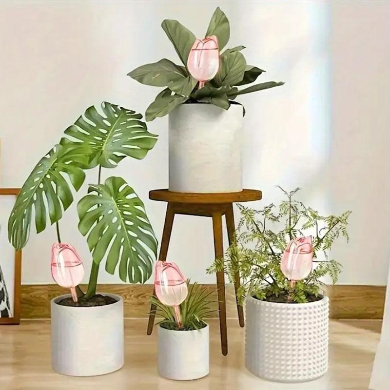 4PCS Tulip Self-Watering Globes Plant Hydration Self Watering Device for Plants