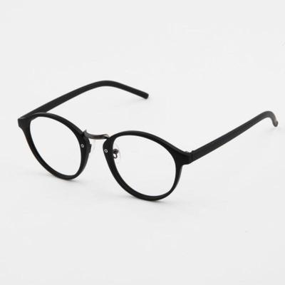 Men's and Women's Couple Circle Simple Glasses Frame