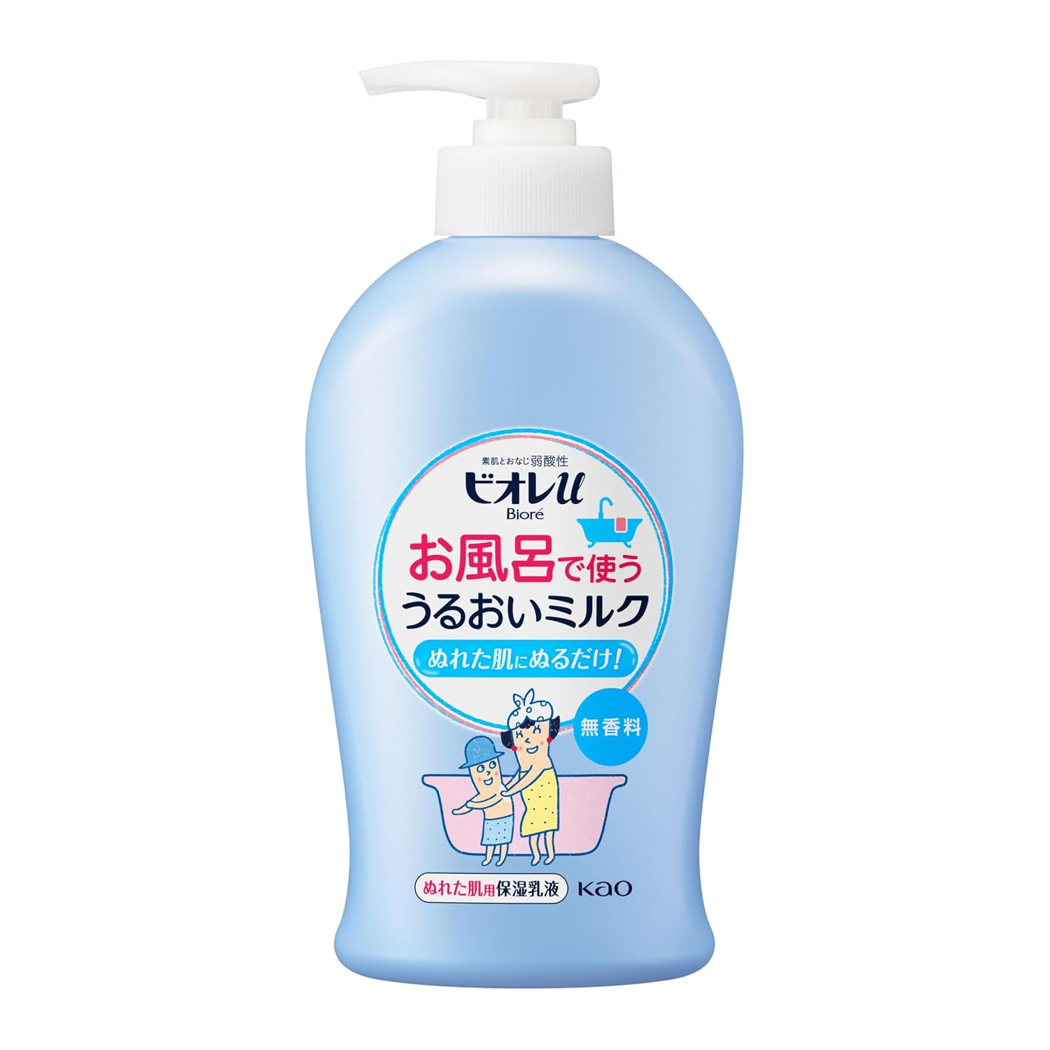 Biore U Bath Moisturizing Milk Fragrance-Free