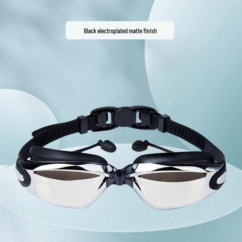 High-Definition Waterproof Anti-Fog Adult Swimming and Diving Goggles