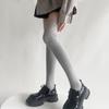 Japanese Fashion Autumn Winter Women Stockings Solid Color Thigh High Socks Lolita Lacework Knee High Socks Thigh High Stockings