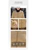 Women's Winter 2025 Jacquard Fox Fur Down Jacket - Short, Round Neck, White Duck Down, New Chinese Style Mother's Coat