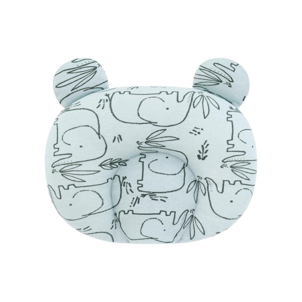 Cute Cartoon Baby Head Shaped Pillow Kawaii Bear Ears Baby Pillow Cute Round Head Shaped Pillow Soothing Sleeping Pillows