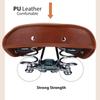Bicycle Saddle Cycling Saddle Shock Prevents Butt Comfortable Mountain Bike Brown Seat, Cushion, Absorption, Pain, Soft, Sitting, Accessory,