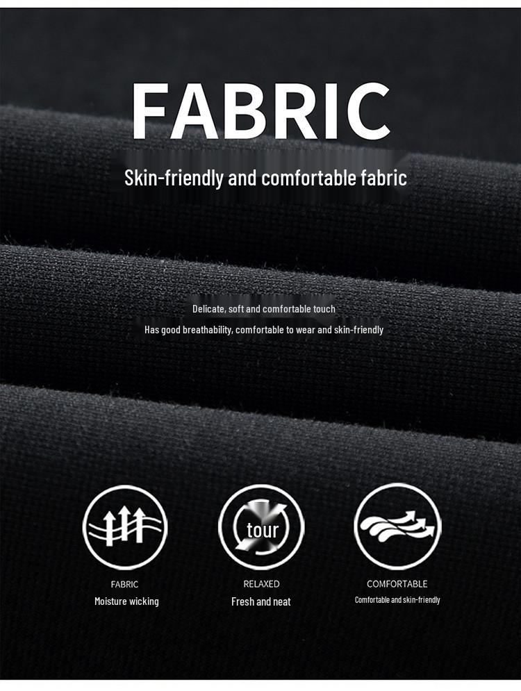 Men's Slim Fit Long-Sleeve T-Shirt, Round Neck, Solid Color, Roma Fabric, Pullover, Printed Sweatshirt