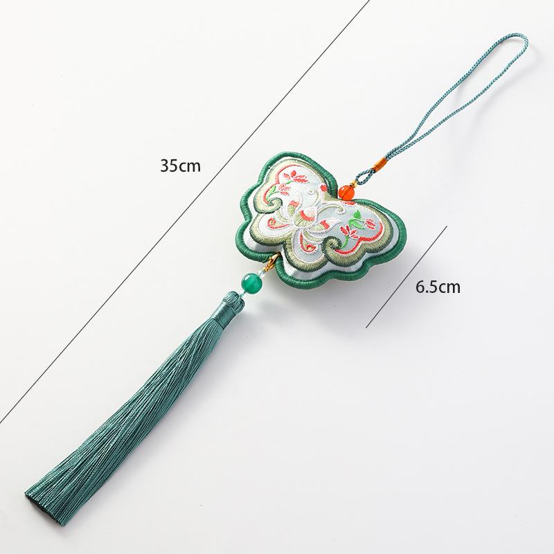 2026 Chinese New Year Metal Bell Pendant Wind Chime - Peace Blessing Ornament