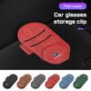 For Changan CS15 F70 UNI-K Alsvin UNI-T CS55 CS75 CS35 CX70 Car Sun Visor Organizer Multi-Pocket Glasses Clip Card Ticket Holder