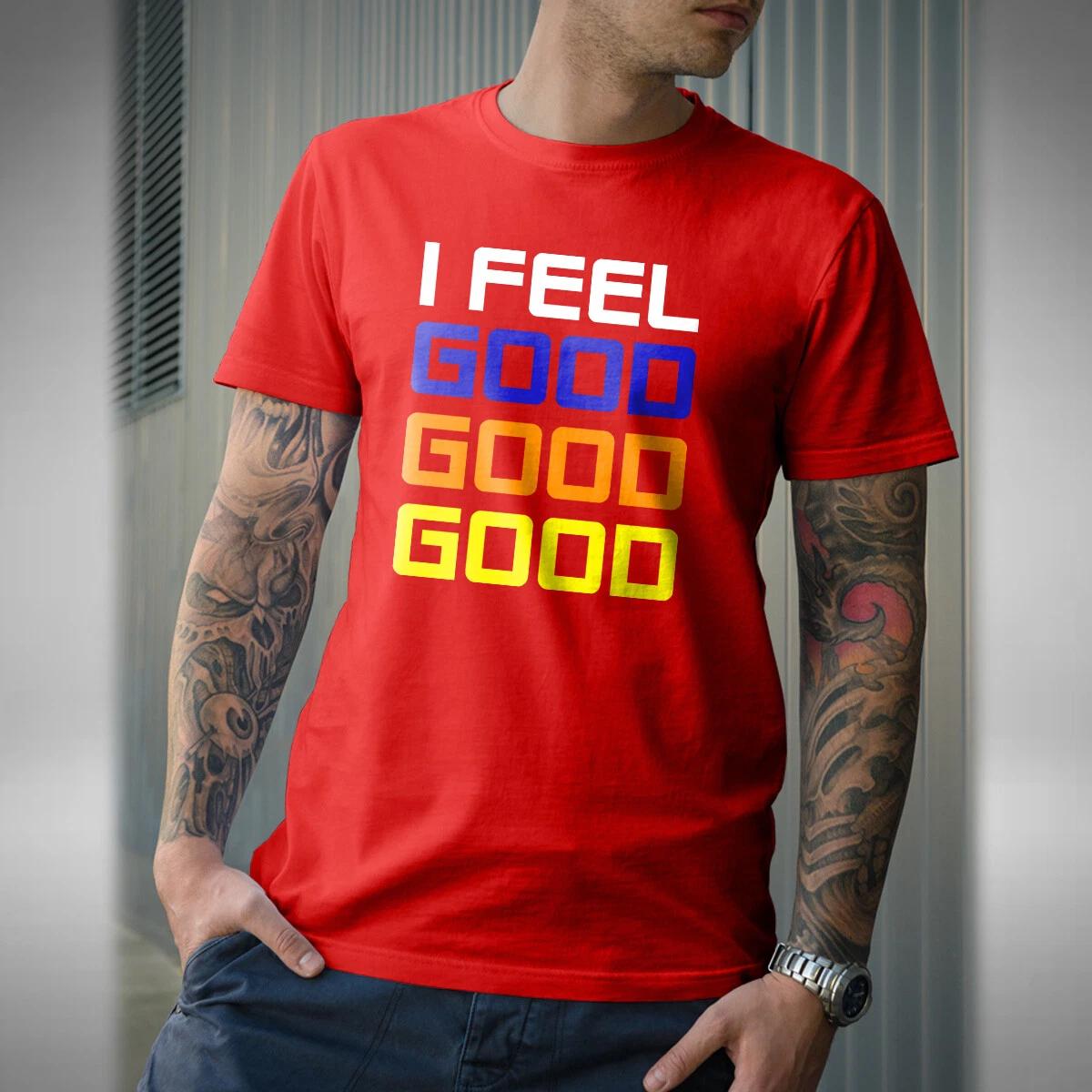 Футболка I Feel Good Вдохновленная Zed Bias UK Garage House Drum n Bass Bassline XXXL