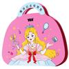 Princess Makeup Bag & Sticker Set - Cute DIY Dress-up Toy for Kids