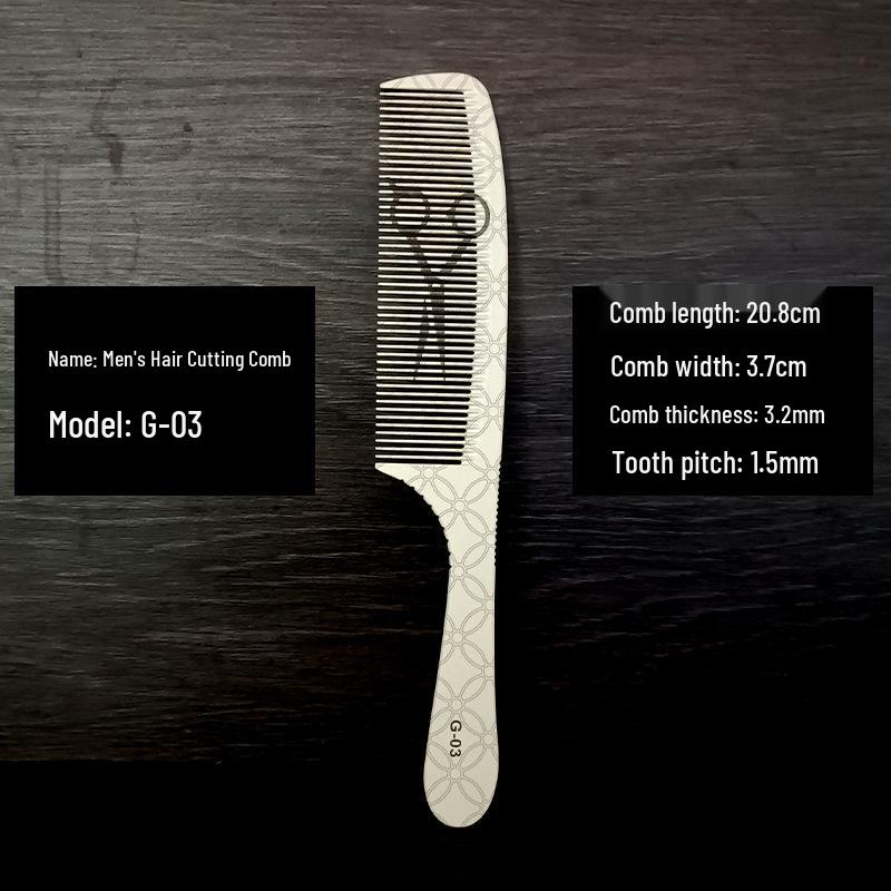 

Laser-Engraved Barber Shop Cutting & Styling Comb Set
